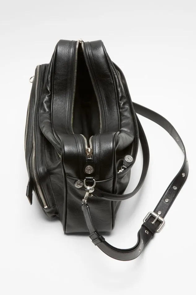 Acne Studios Camero Shoulder Bag Black Woman Bags