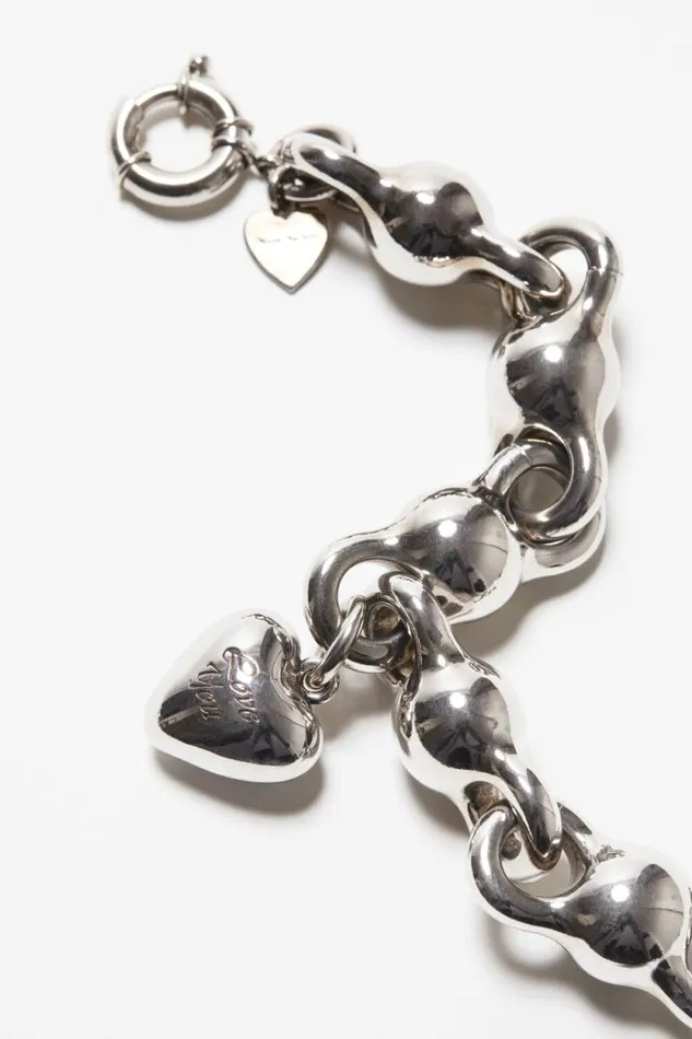 Acne Studios Charm Bracelet Antique Silver Man Jewellery