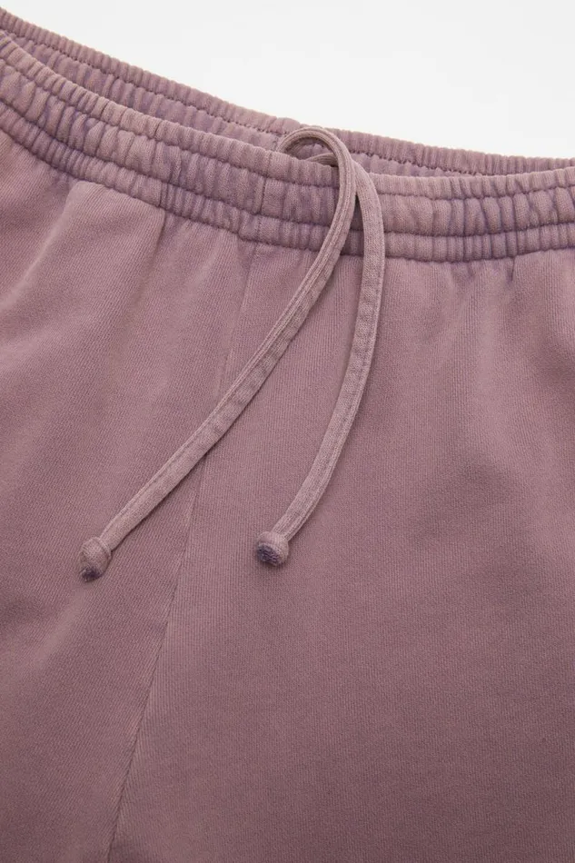 Acne Studios Cotton Sweatpants Plum Purple Man Trousers