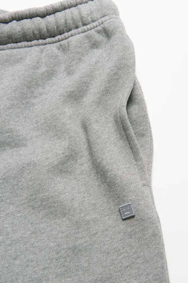 Acne Studios Fleece Shorts Light Grey Melange Man Shorts
