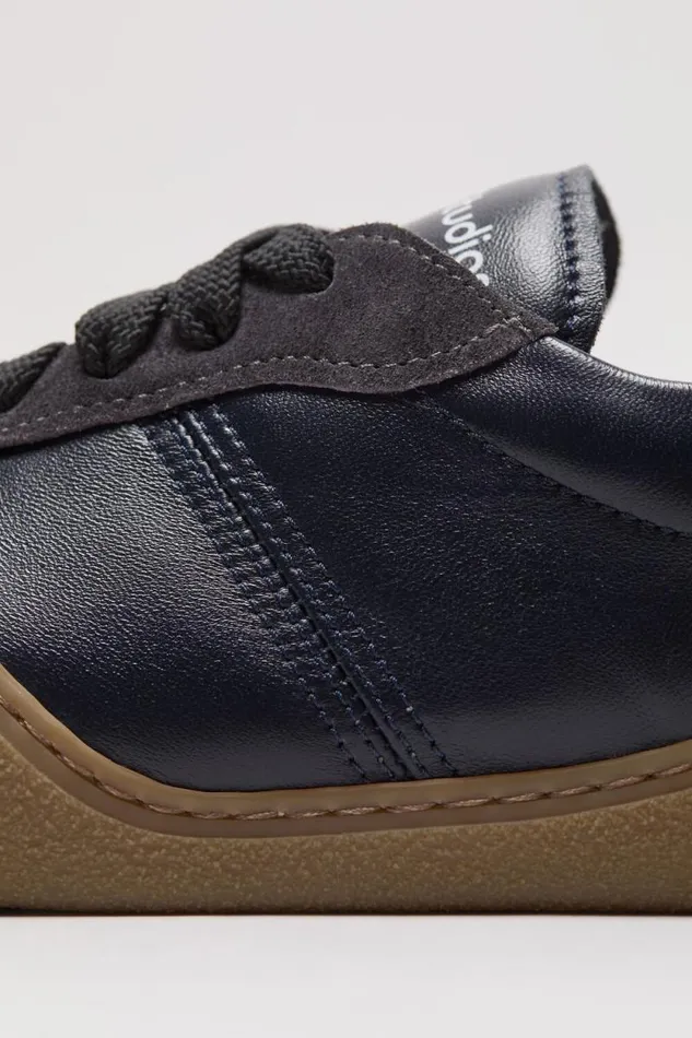 Acne Studios Laceup Sneakers Anthracitegrey Woman Shoes