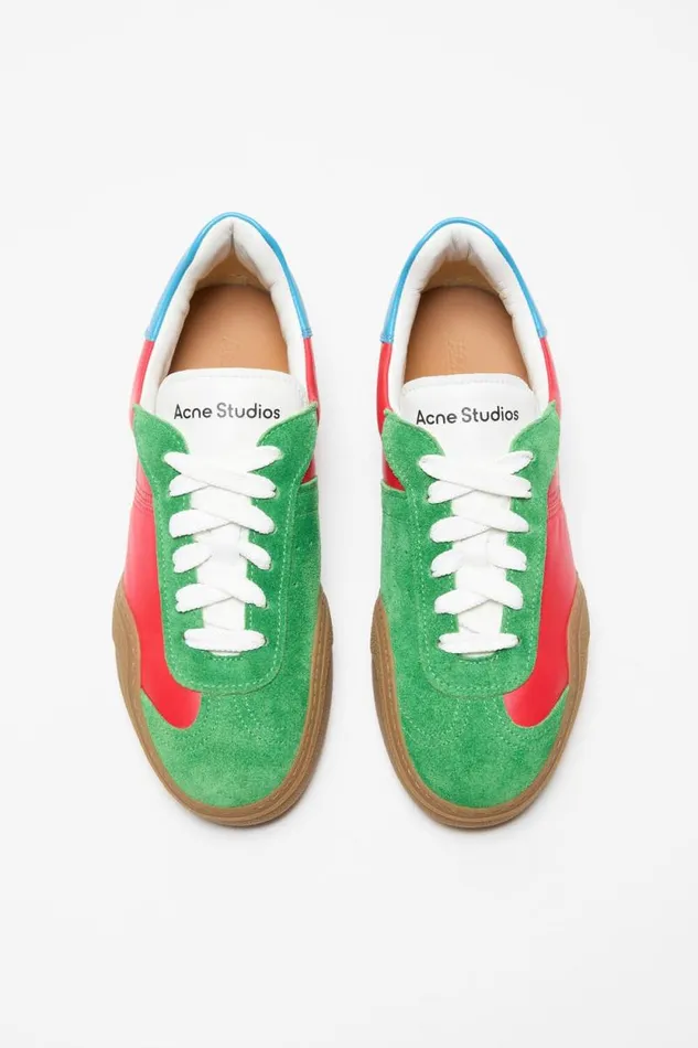 Acne Studios Laceup Sneakers Multi Woman Shoes
