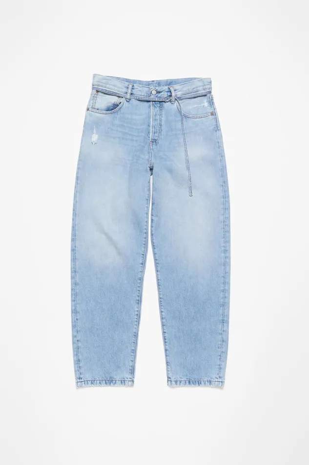 Acne Studios Loose Fit Jeans 8211 1991 Toj Light Blue Man Jeans