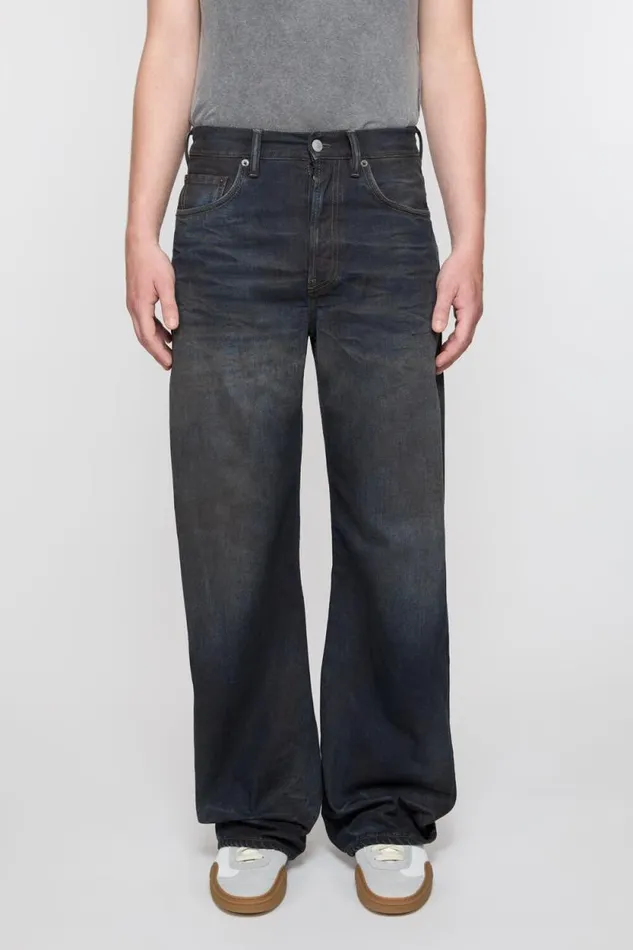 Acne Studios Loose Fit Jeans 8211 2021M Dark Blue Man Jeans
