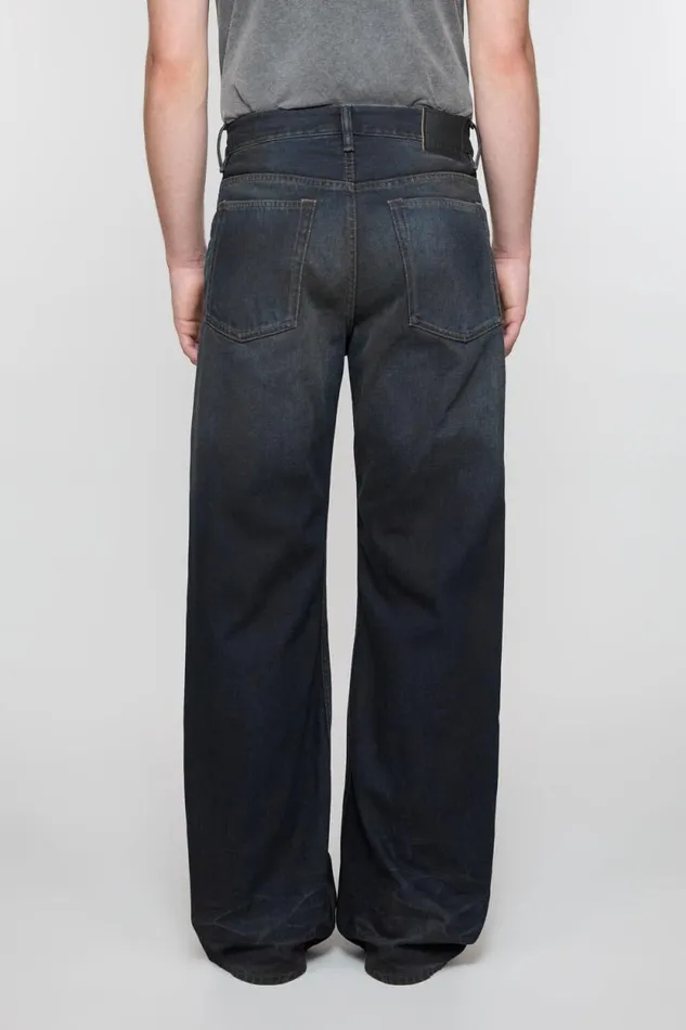 Acne Studios Loose Fit Jeans 8211 2021M Dark Blue Man Jeans