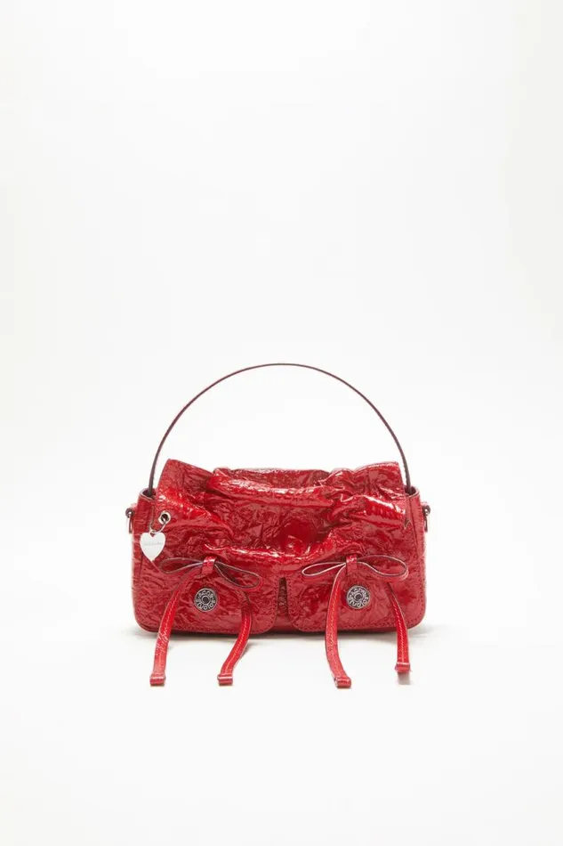 Acne Studios Multipocket Micro Bag Red Man Bags