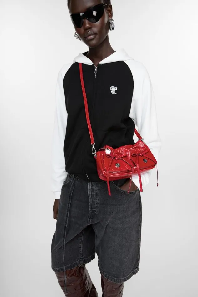 Acne Studios Multipocket Micro Bag Red Man Bags