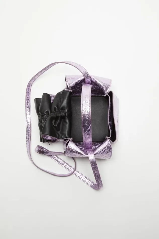 Acne Studios Multipocket Mini Bag Lavender Purple Woman Bags