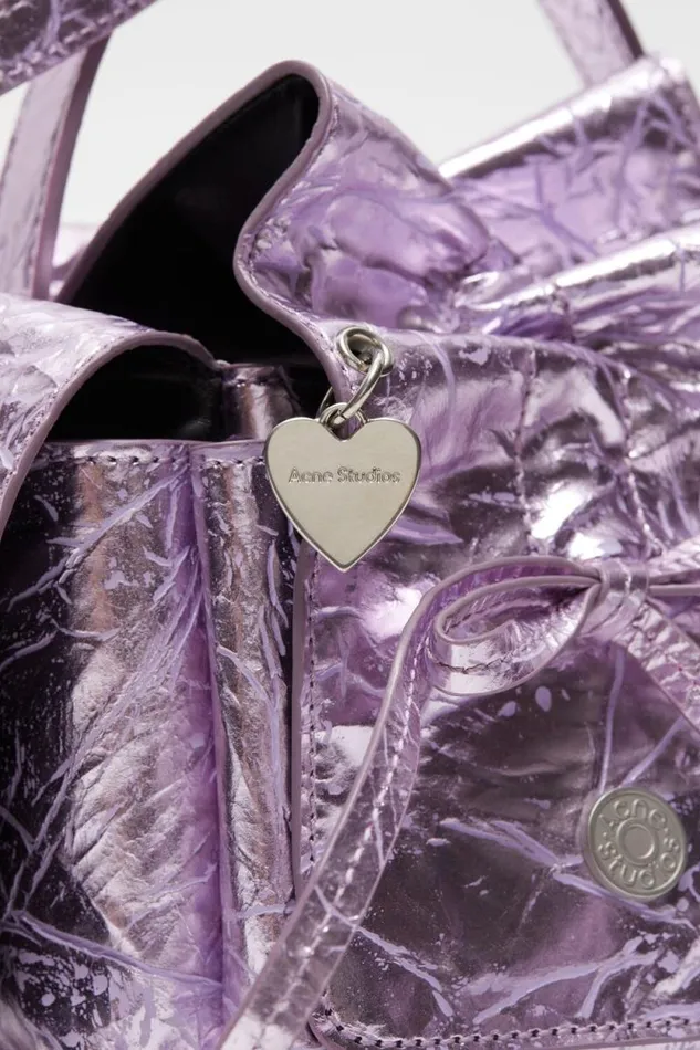 Acne Studios Multipocket Mini Bag Lavender Purple Woman Bags