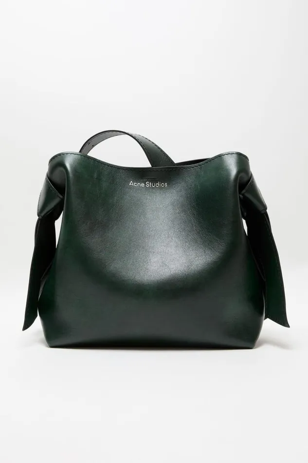 Acne Studios Musubi Midi Shoulder Bag Olive Green Man Bags