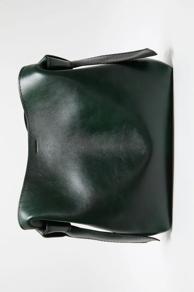 Acne Studios Musubi Midi Shoulder Bag Olive Green Man Bags