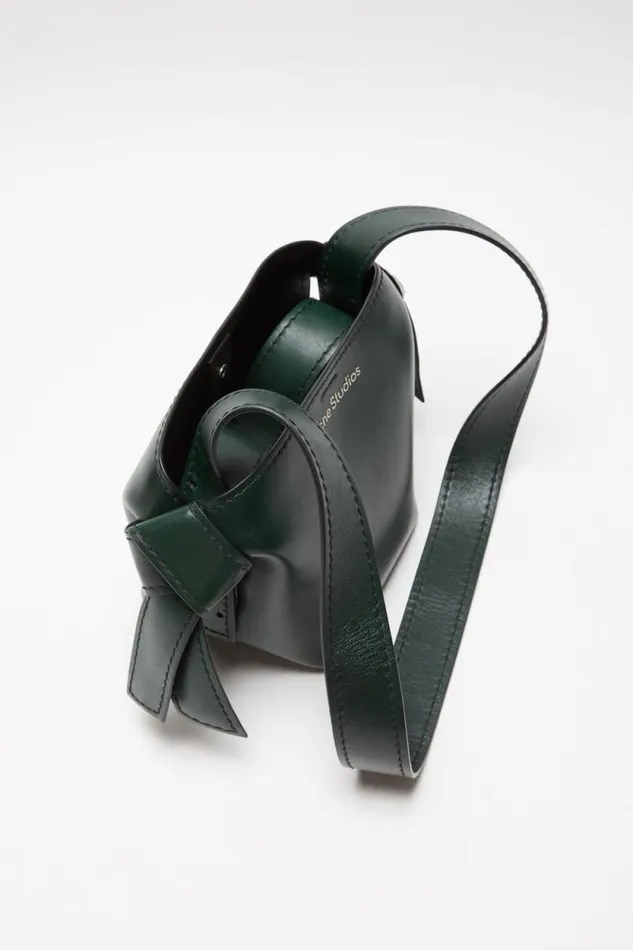 Acne Studios Musubi Mini Shoulder Bag Olive Green Man Bags