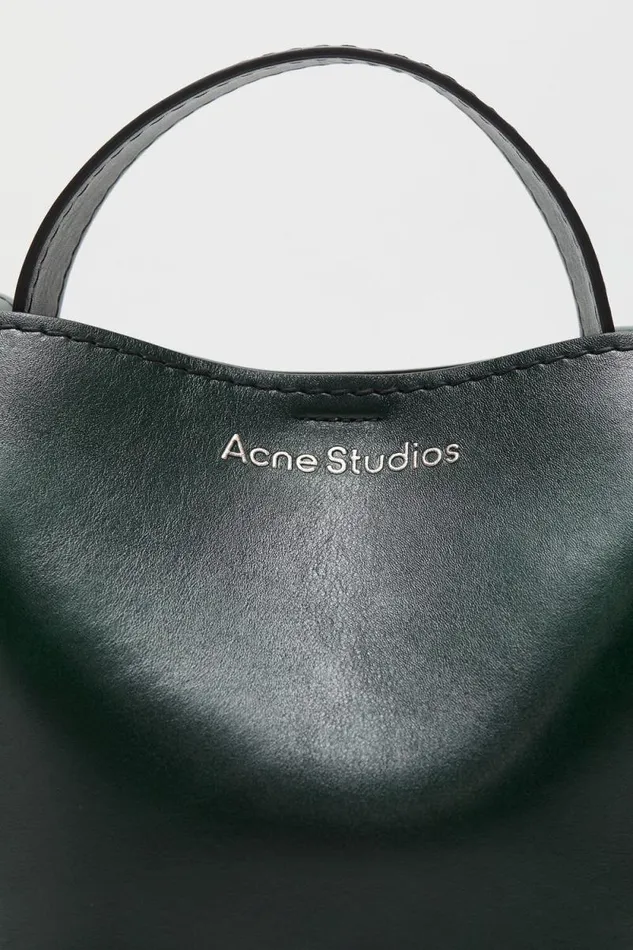 Acne Studios Musubi Mini Shoulder Bag Olive Green Man Bags
