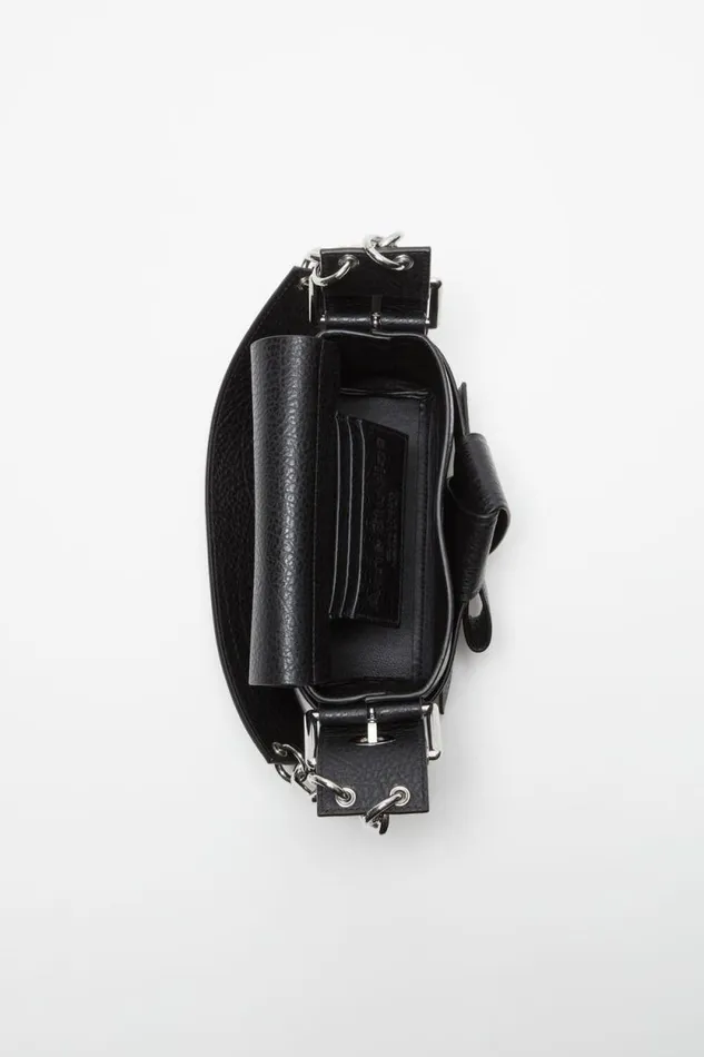 Acne Studios Musubi Shoulder Bag Black Woman Bags