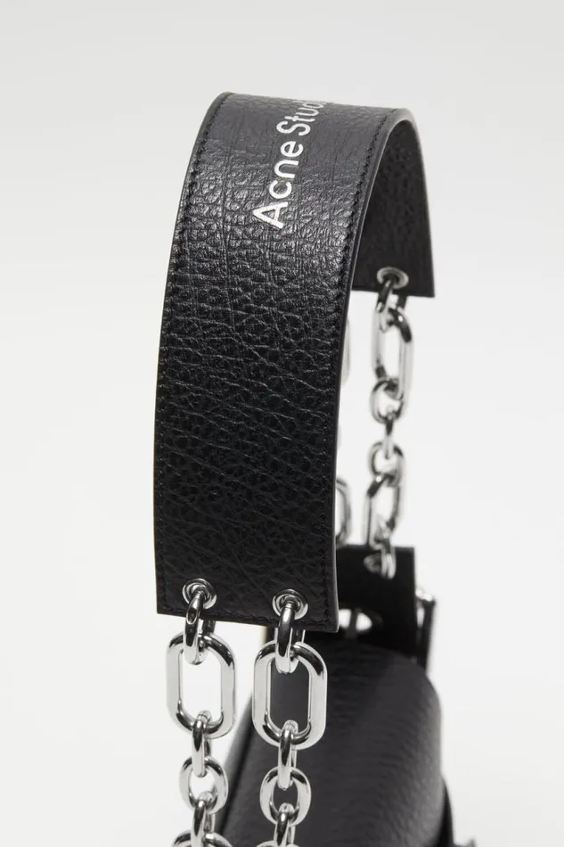 Acne Studios Musubi Shoulder Bag Black Woman Bags