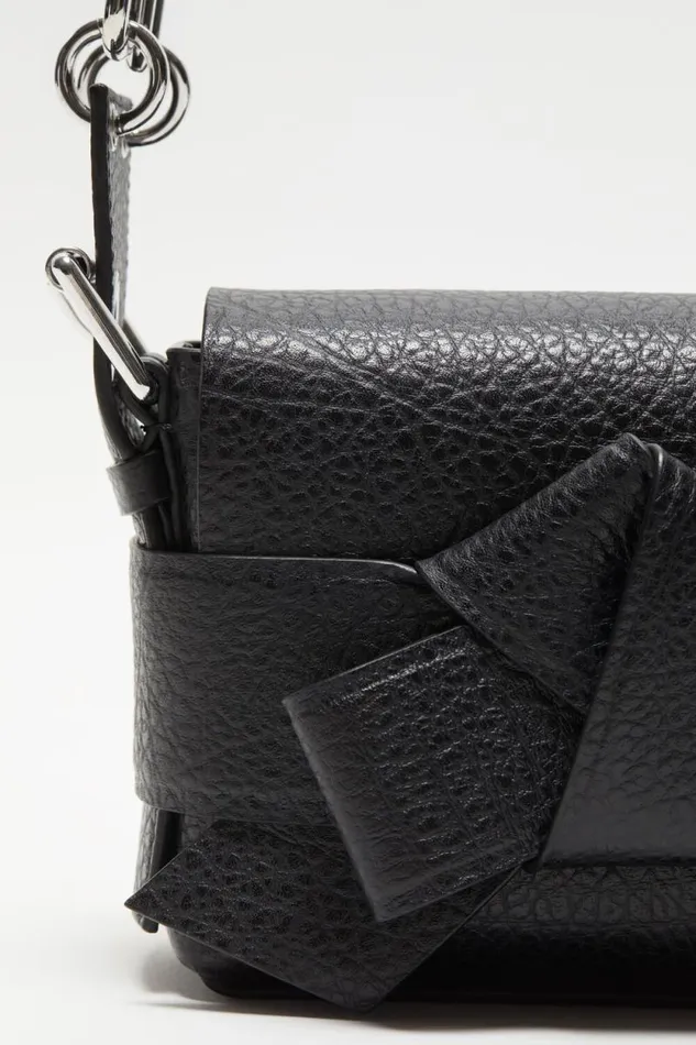 Acne Studios Musubi Shoulder Bag Black Woman Bags