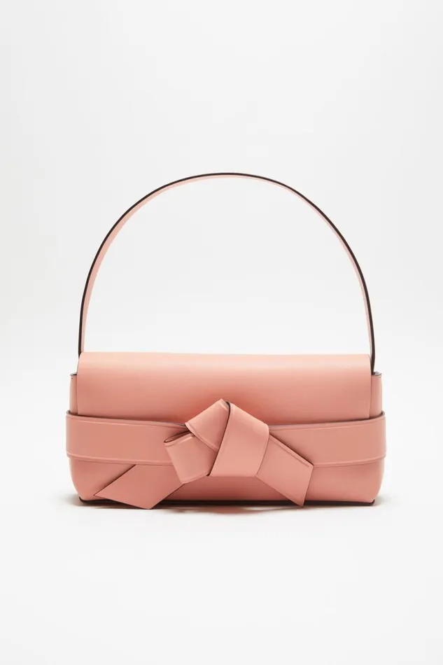 Acne Studios Musubi Shoulder Bag Salmon Pink Man Bags