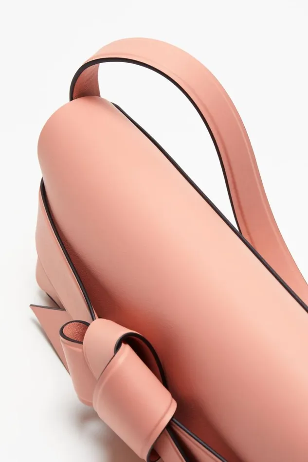 Acne Studios Musubi Shoulder Bag Salmon Pink Man Bags