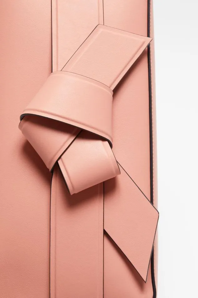 Acne Studios Musubi Shoulder Bag Salmon Pink Man Bags