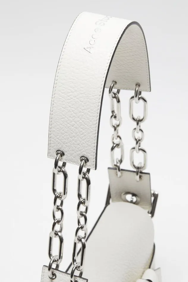 Acne Studios Musubi Shoulder Bag White Man Bags