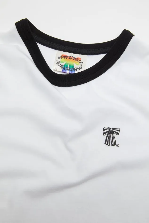 Acne Studios Tshirt 8211 Regular Fit Optic White Man Tshirts