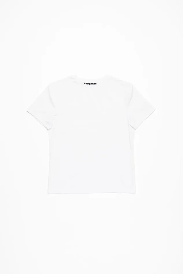 Acne Studios Tshirt 8211 Regular Fit Optic White Man Tshirts
