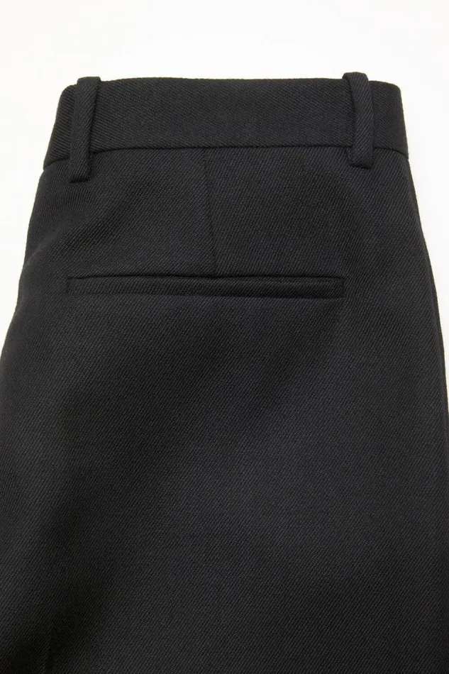 Acne Studios Tailored Shorts Black Man Shorts