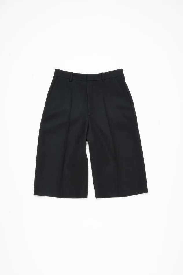 Acne Studios Tailored Shorts Black Man Shorts