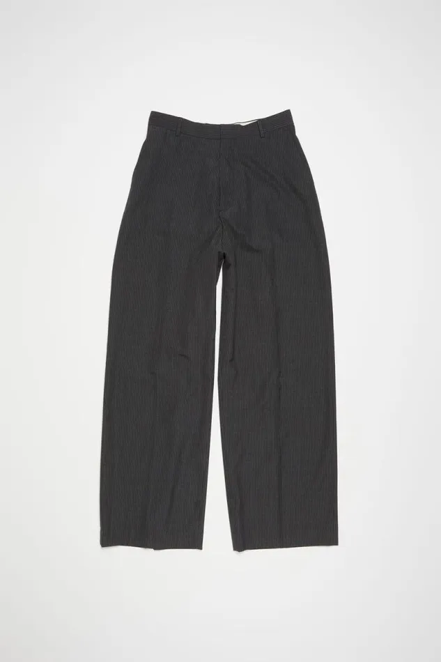 Acne Studios Tailored Trousers Anthracite Grey Man Trousers