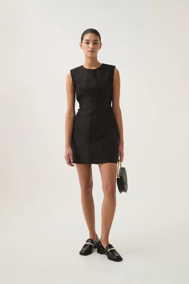 Aje Dresses Cove Pendant Mini Dress Black 8211 Women Aje Dresses Cove Pendant Mini Dress Black 8211 Women