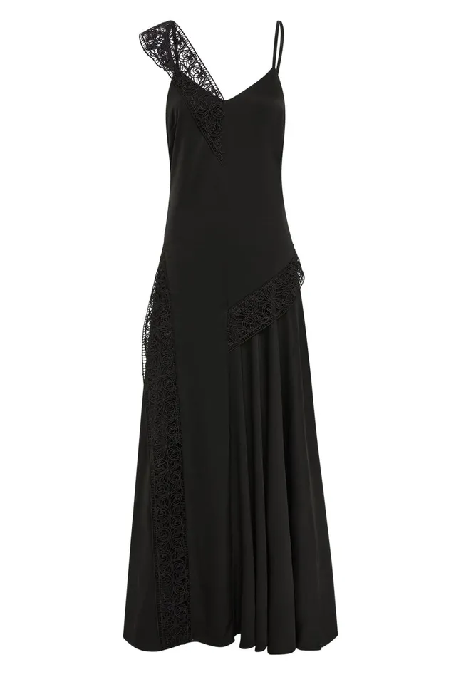 Aje Dresses Spirit Lace Maxi Dress Black 8211 Women Aje Dresses Spirit Lace Maxi Dress Black 8211 Women