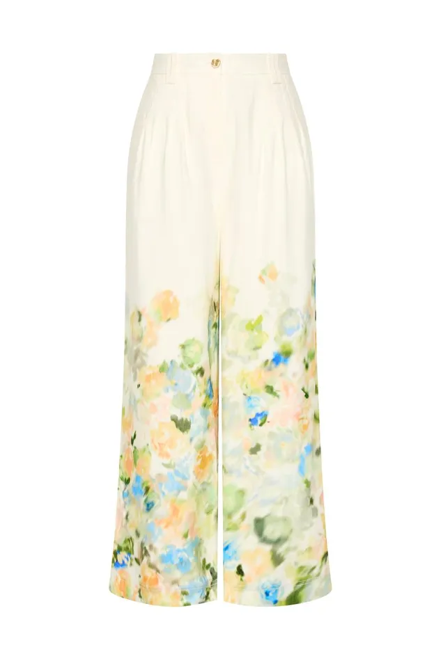 Aje Matching Sets Dreamscape Pintucked Pant Floral Haze 8211 Women