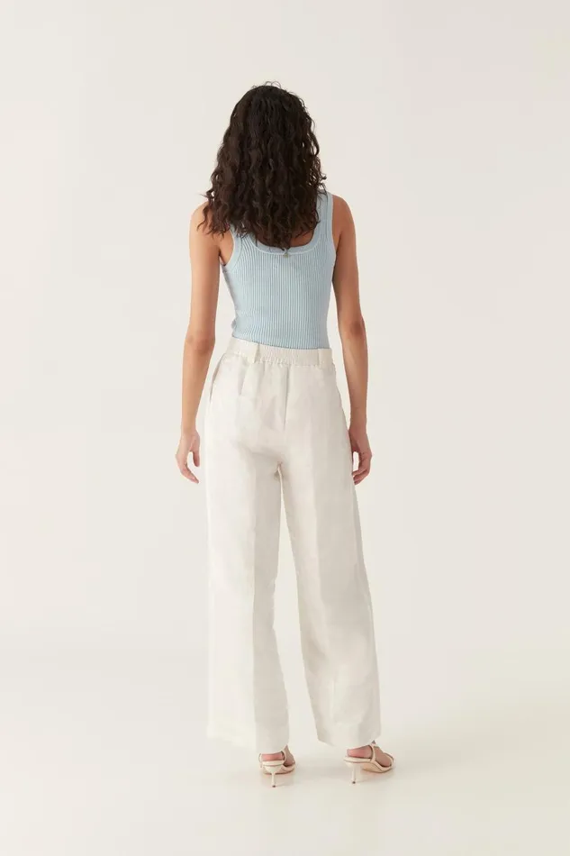 Aje Pants Titanium Relaxed Pant Ivory 8211 Women