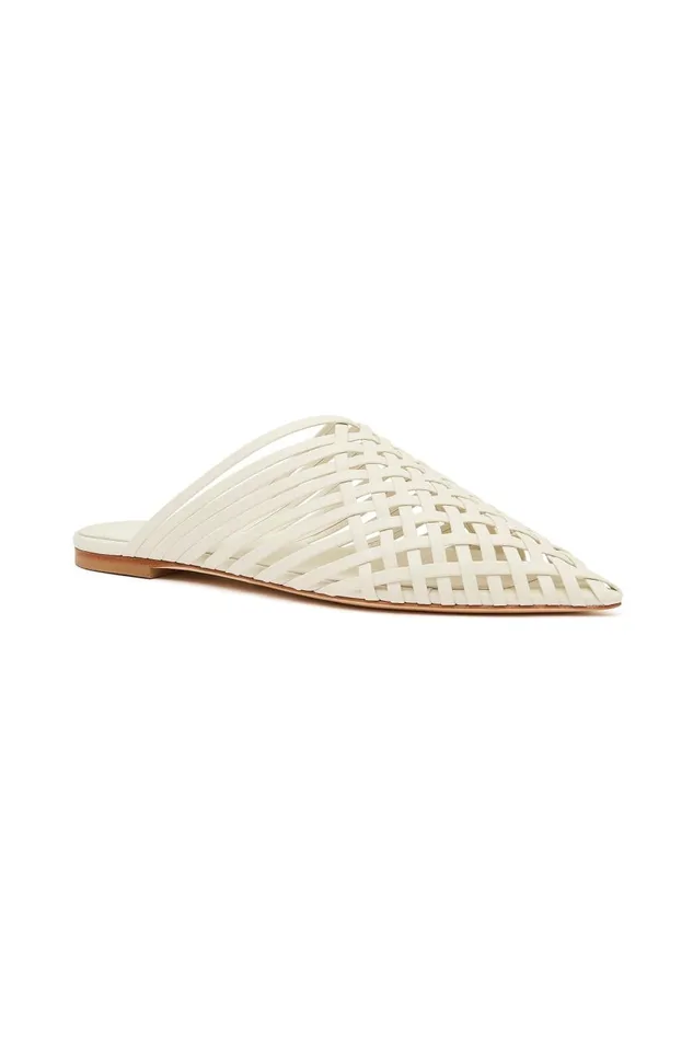 Aje Shoes Celyse Woven Slide Ivory 8211 Women Aje Shoes Celyse Woven Slide Ivory 8211 Women