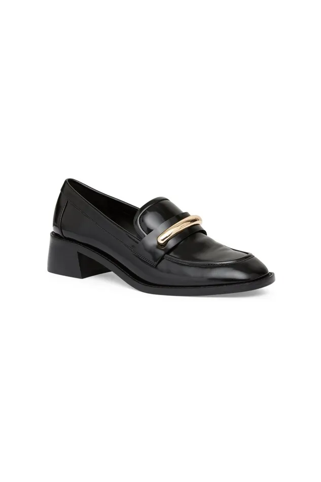 Aje Shoes Serena Crescent Loafer Black 8211 Women