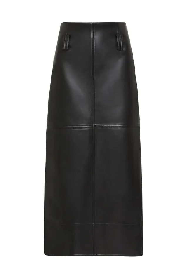 Aje Skirts Aspect Midi Skirt Black 8211 Women