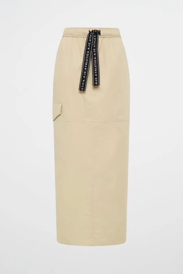 Aje Skirts Panelled Cargo Maxi Skirt 649 On Taupe 8211 Women Aje Skirts Panelled Cargo Maxi Skirt 649 On Taupe 8211 Women