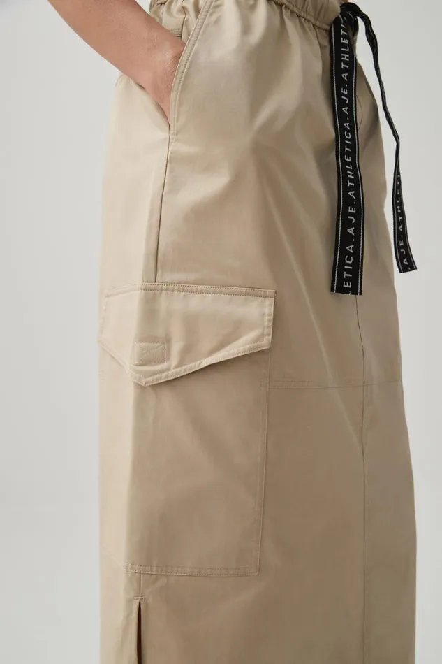 Aje Skirts Panelled Cargo Maxi Skirt 649 On Taupe 8211 Women Aje Skirts Panelled Cargo Maxi Skirt 649 On Taupe 8211 Women