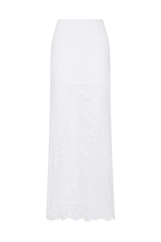 Aje Skirts Pera Maxi Skirt White 8211 Women