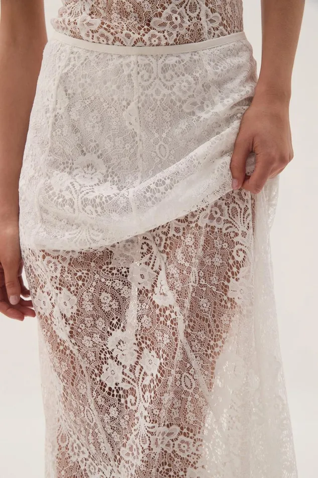 Aje Skirts Pera Maxi Skirt White 8211 Women