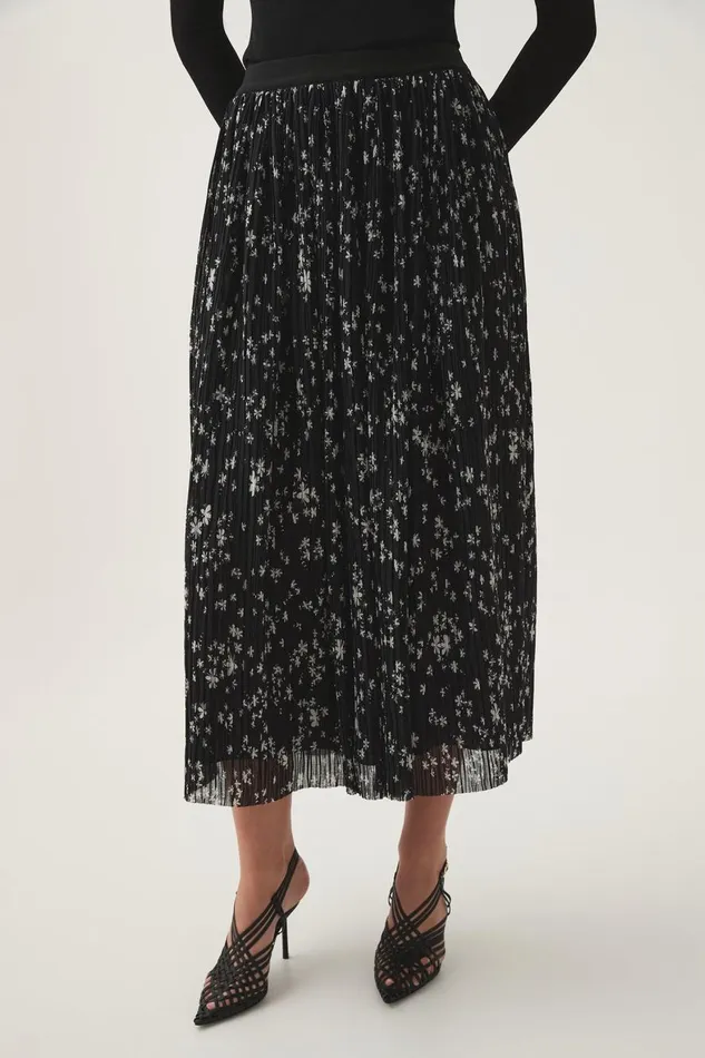 Aje Skirts Starflower Midi Skirt Nightfall Daisies 8211 Women
