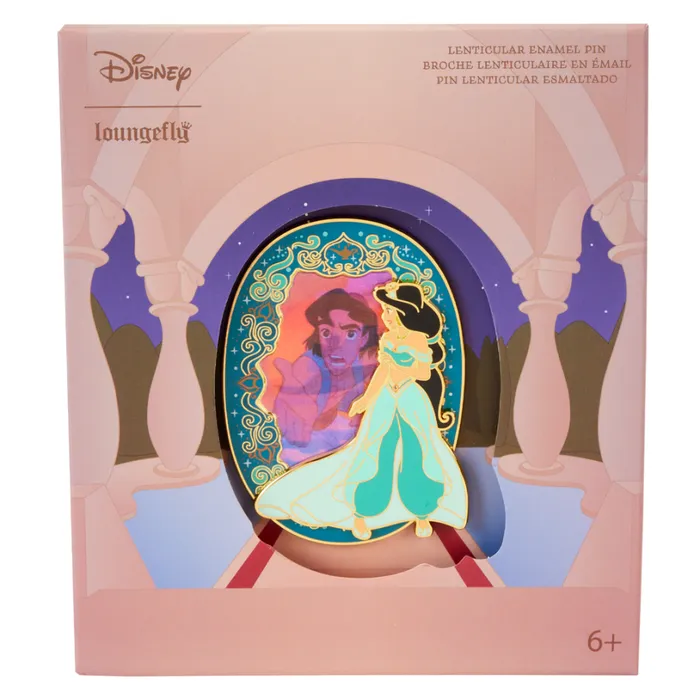 Aladdin Jasmine Princess Series 3 Unisex Loungefly Enamel Pins