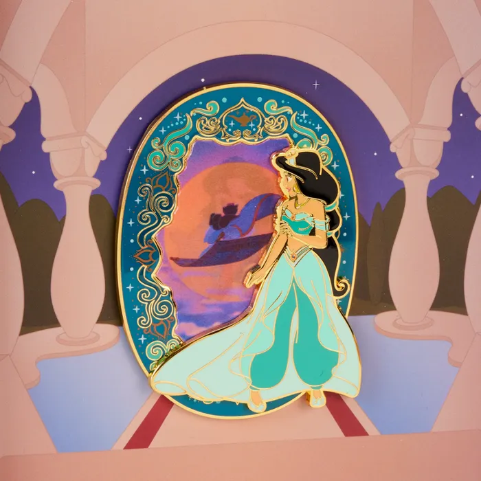 Aladdin Jasmine Princess Series 3 Unisex Loungefly Enamel Pins