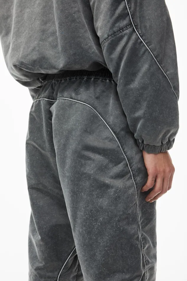 Alexander Wang Bottoms Men Relaxed Fit Jogger Pant With Piped Seams