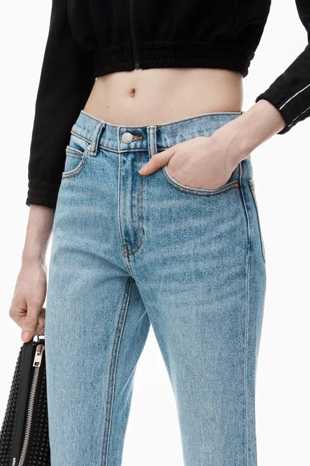 Alexander Wang Denim Women Og HighRise Stovepipe Jeans