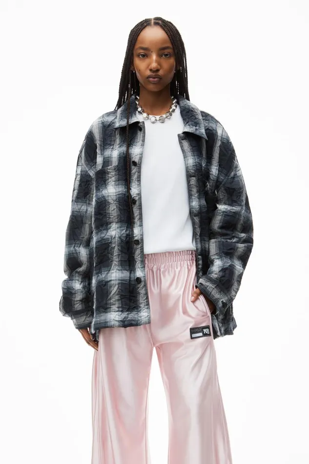 Alexander Wang Pants Women Logo Track Pant With Piping