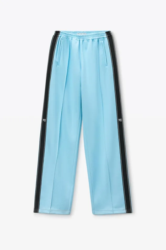 Alexander Wang Pants Women Track Pant With Logo Tape In Pique
