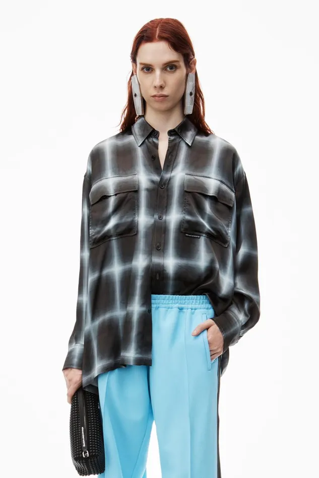 Alexander Wang Pants Women Track Pant With Logo Tape In Pique