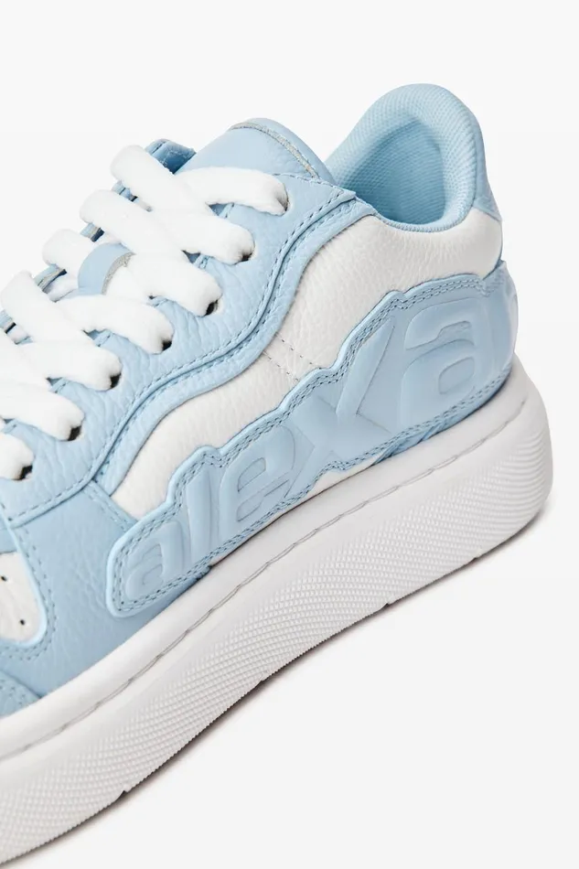 Alexander Wang Shoes WomenMen Puff Pebble Leather Sneaker With Logo