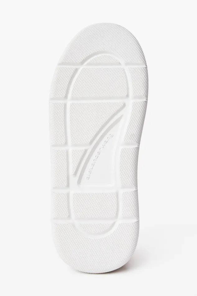Alexander Wang Shoes WomenMen Puff Pebble Leather Sneaker With Logo